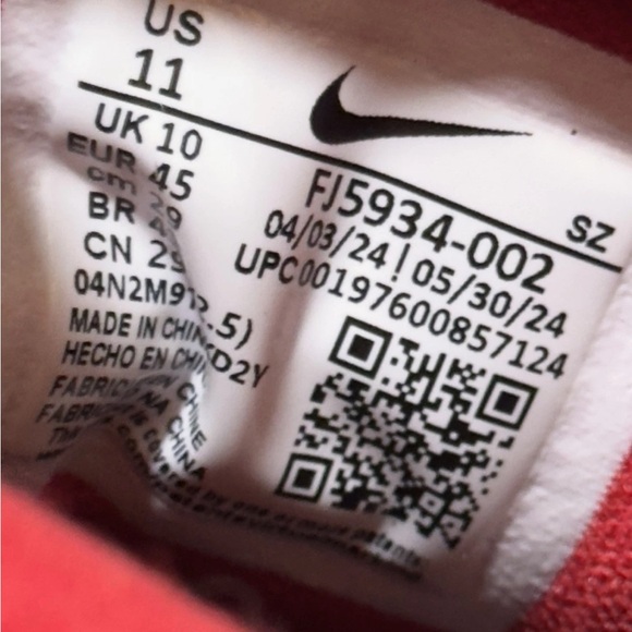 New Nike Air Jordan 9 Retro Low Sz 11 Men's Golf Shoes Black Style FJ5934-002 - Picture 8 of 8